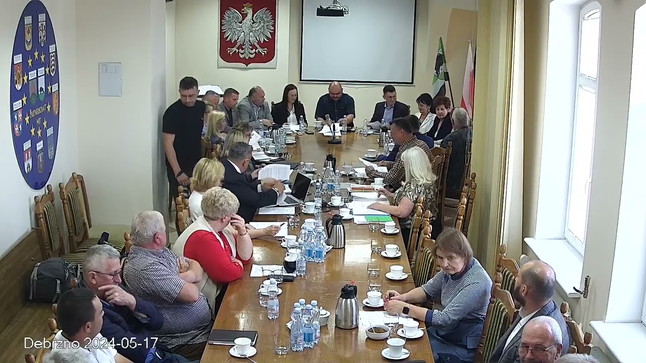 II sesja Rady Miejskiej w Debrznie 17 05 2024