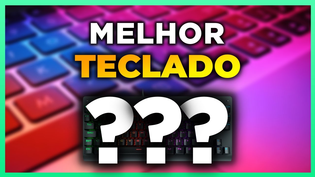 MELHOR TECLADO PARA PROGRAMAR EM 2024