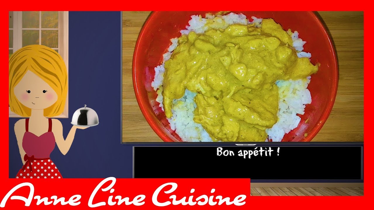 Poulet curry coco et noix de cajou [Cookeo]