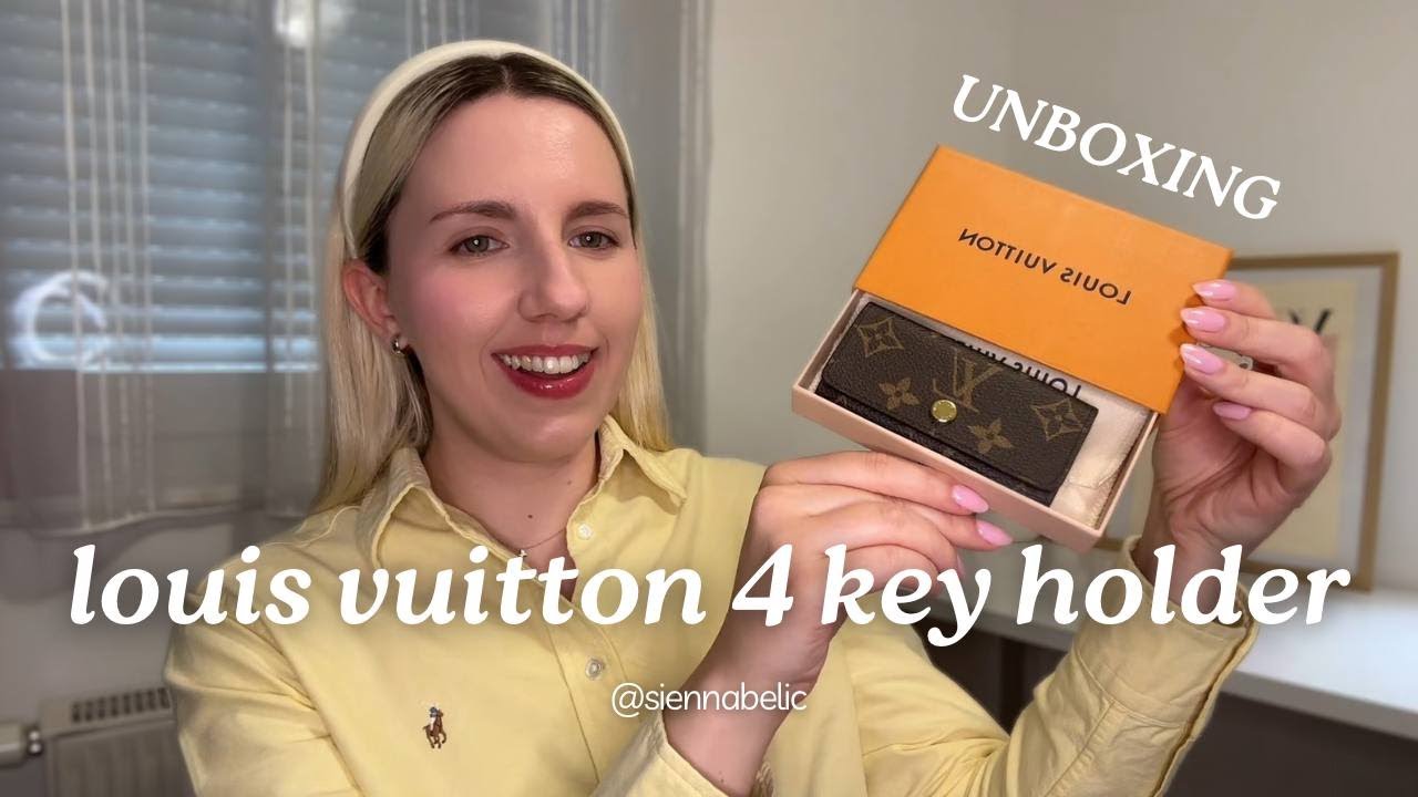LOUIS VUITTON 4 KEY HOLDER UNBOXING + LV REPAIR EXPERIENCE 🔑🤎