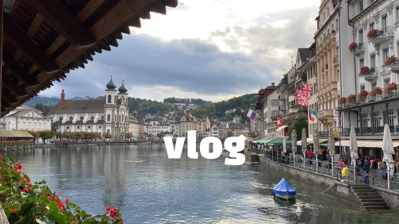 vlog)🇨🇭스위스 브이로그 #3 | 스위스 신혼여행 | 10월 날씨 | 비오는날 코스 ☔️ |📍베른 | 📍루체른