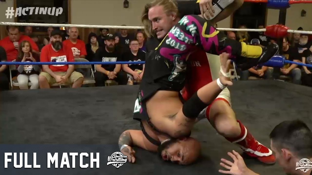 Dezmond Cole vs. Brad Cashew - Limitless Wrestling (University Rules, Beyond, Chaotic)