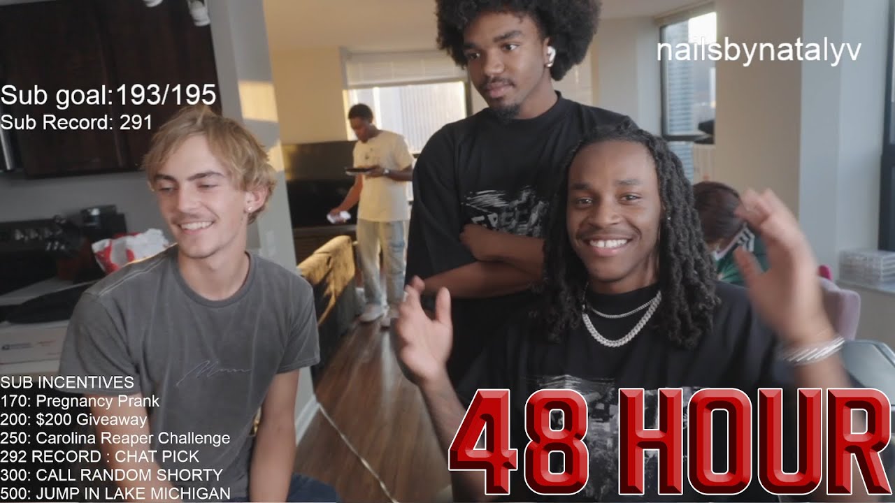 MEETING MY FIRST FOLLOWER | WYOMATT'S 48 HOUR STREAM (HIGHLIGHTS)