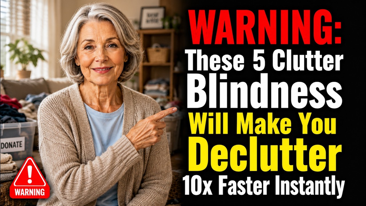 WARNING: These 5 Clutter Blindness Tricks Will Make You Declutter 10x Faster Instantly