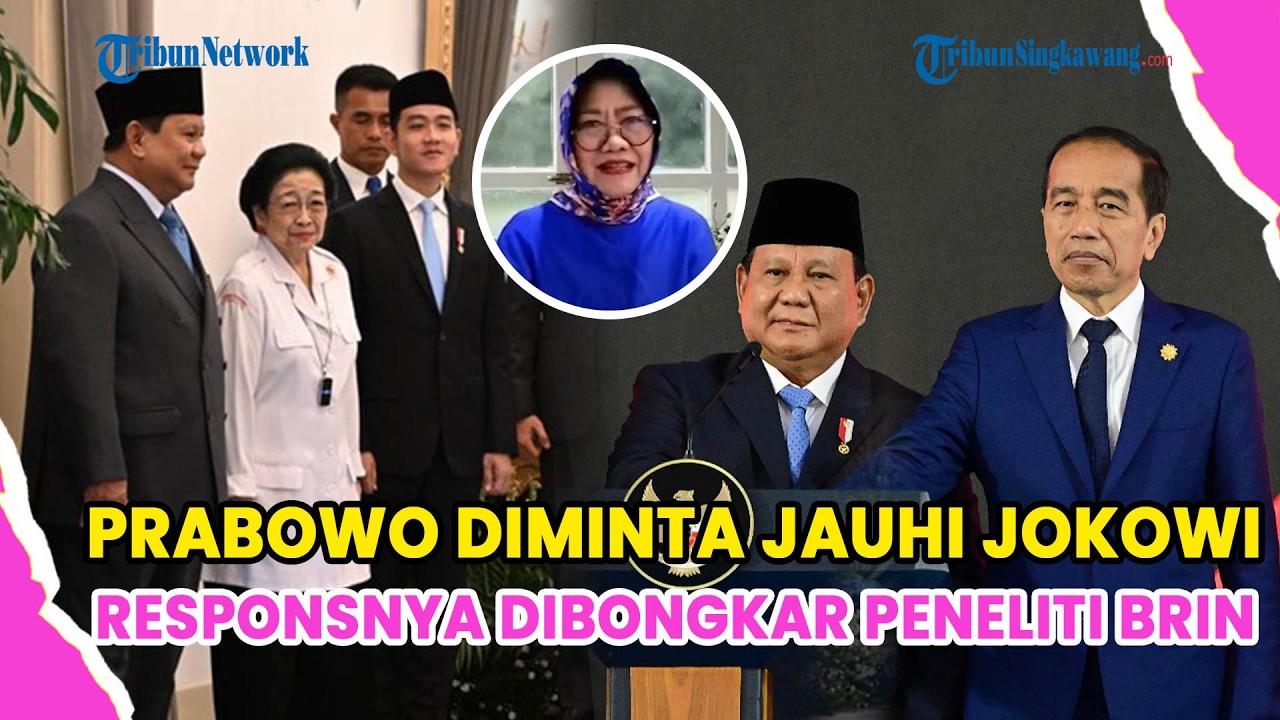 TERBONGKAR REAKSI PRABOWO DIMINTA JAUHI JOKOWI, DIUNGKAP PENELITI BRIN SINGGUNG SEJARAH PEMILU