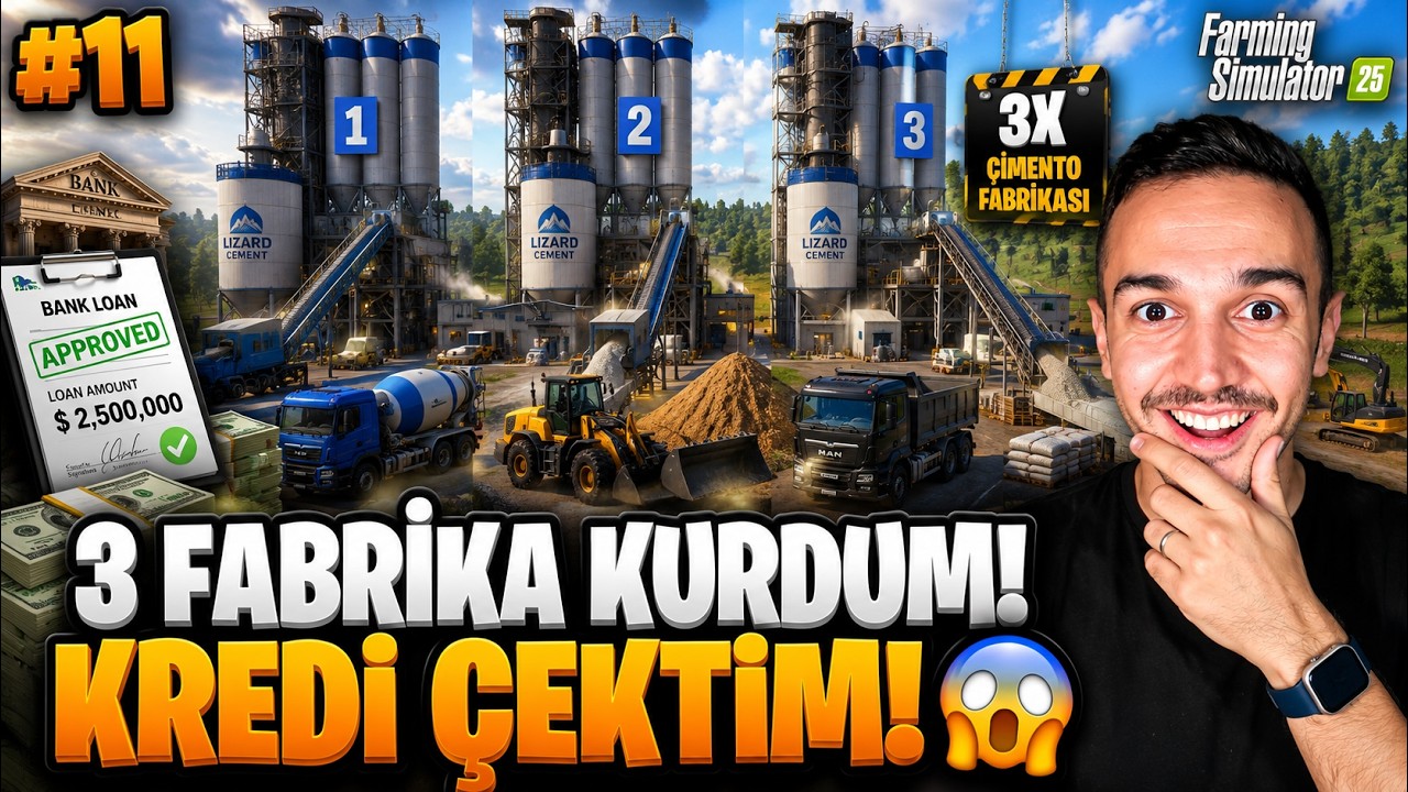 YA BATACAĞIZ YA DA ZENGİN OLACAĞIZ 😳 | Farming Simulator 25 #11