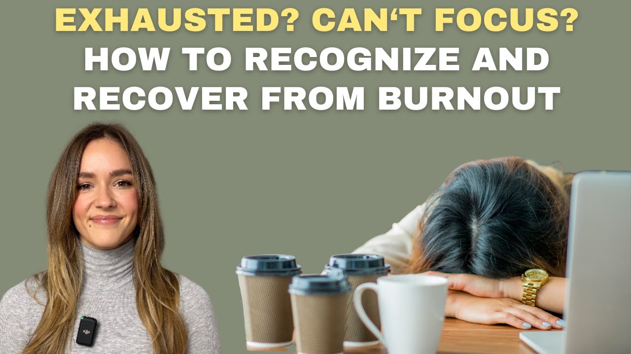 Exhausted with poor focus? The top signs & symptoms of burnout and how to start healing.