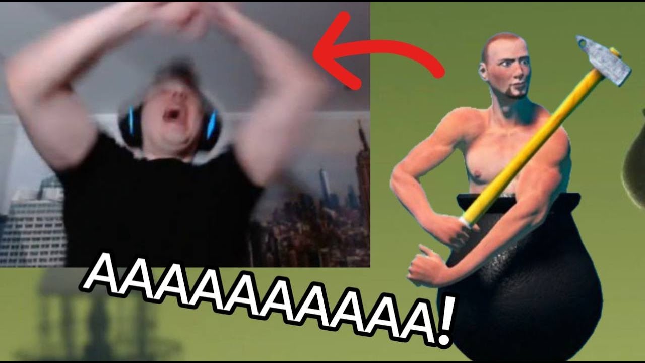 НЕ ВЫДЕРЖАЛ💀| ПСИХАНУЛ И СДЕЛАЛ САЛЬТО🤸 | Getting Over It with Bennett Foddy