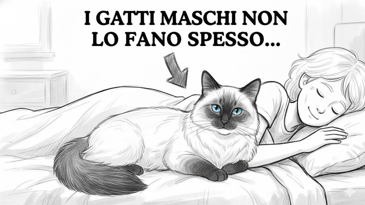 Perché il tuo gatto maschio dorme con te — ecco cosa significa davvero
