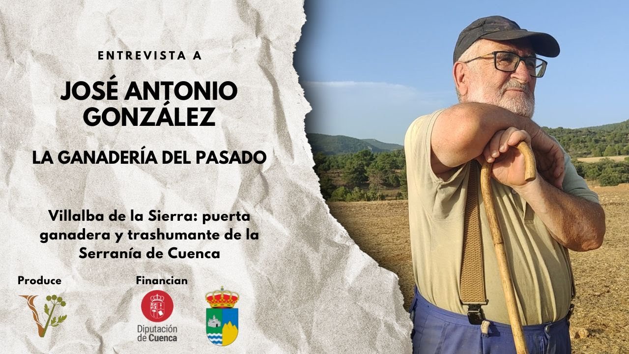 La GANADERÍA del PASADO en Villalba de la Sierra, con José Antonio González