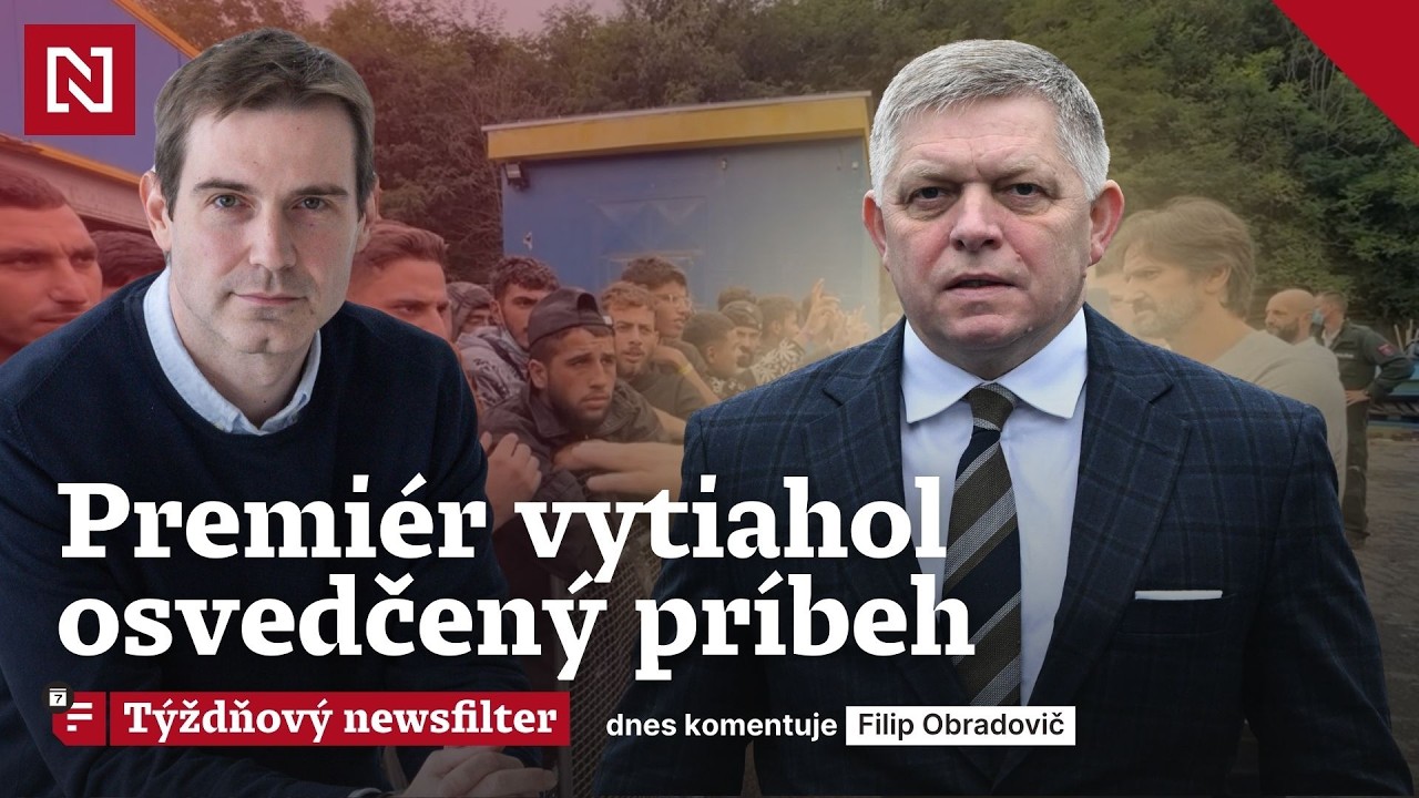 Týždňový newsfilter: Robert Fico ďakuje za vojnu na Ukrajine a v Iráne
