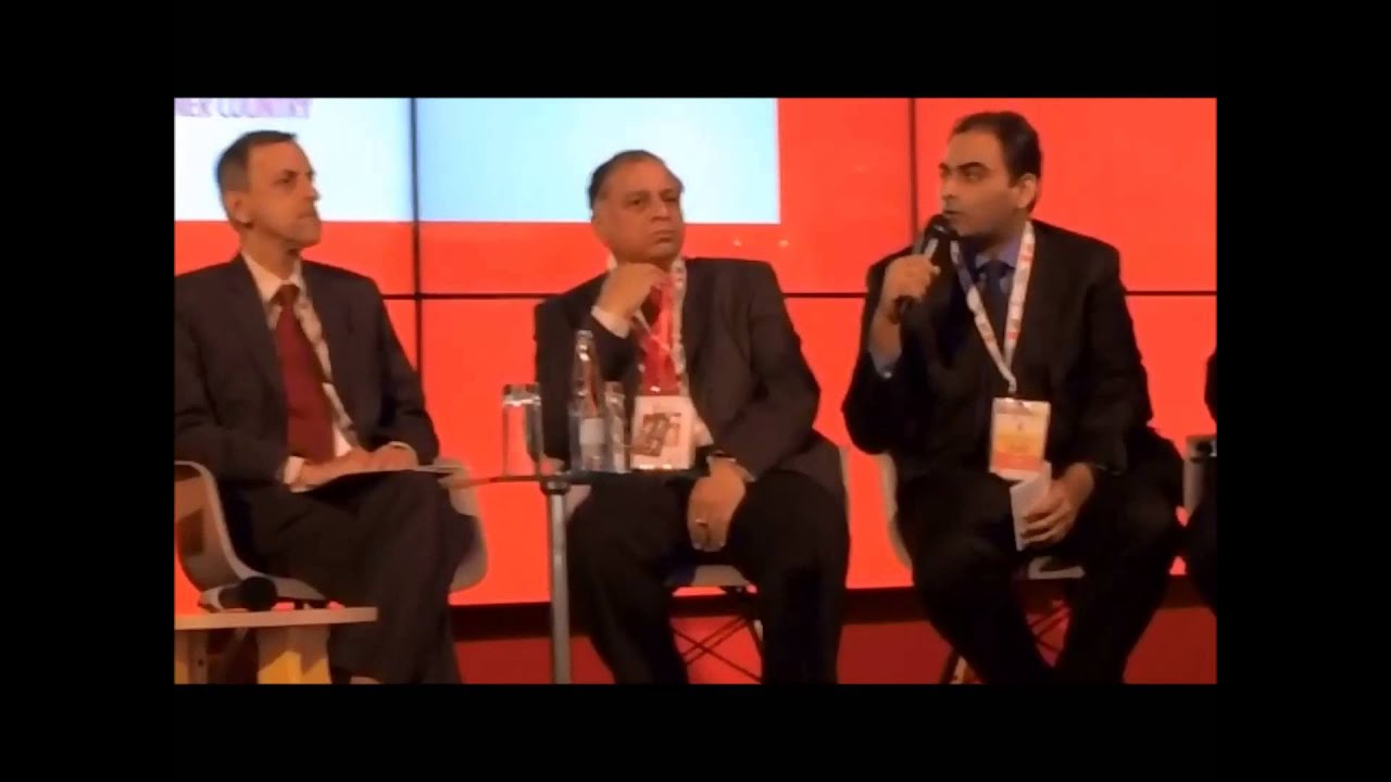 Mr  Rishi Khanna, MD, C&S Electric Limited at Hannover Messe 2015