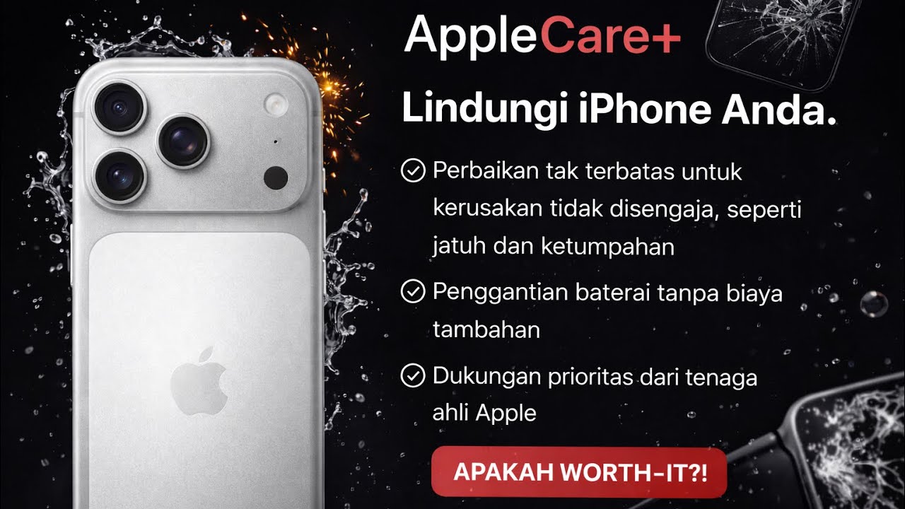Langkah Awal Apple? AppleCare+ Masuk, Apple Store Menyusul?!🔥