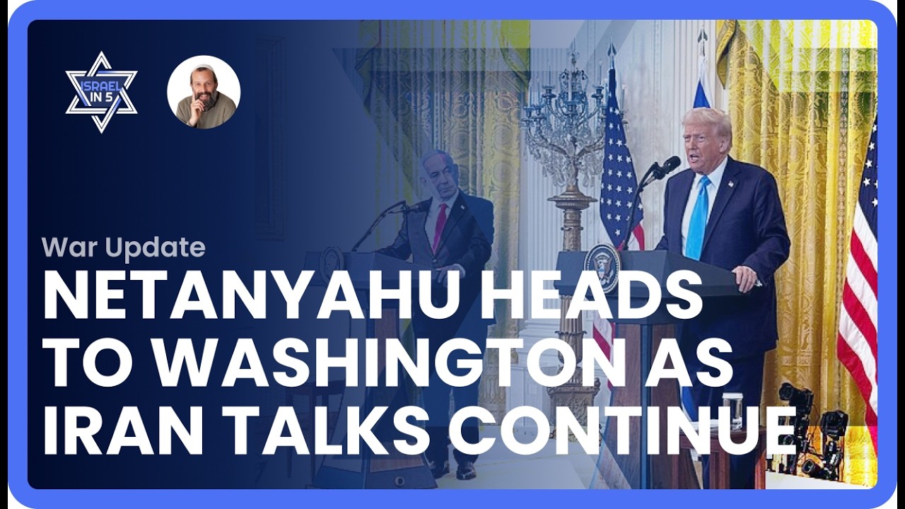 Netanyahu heads to Washington as Iran talks continue