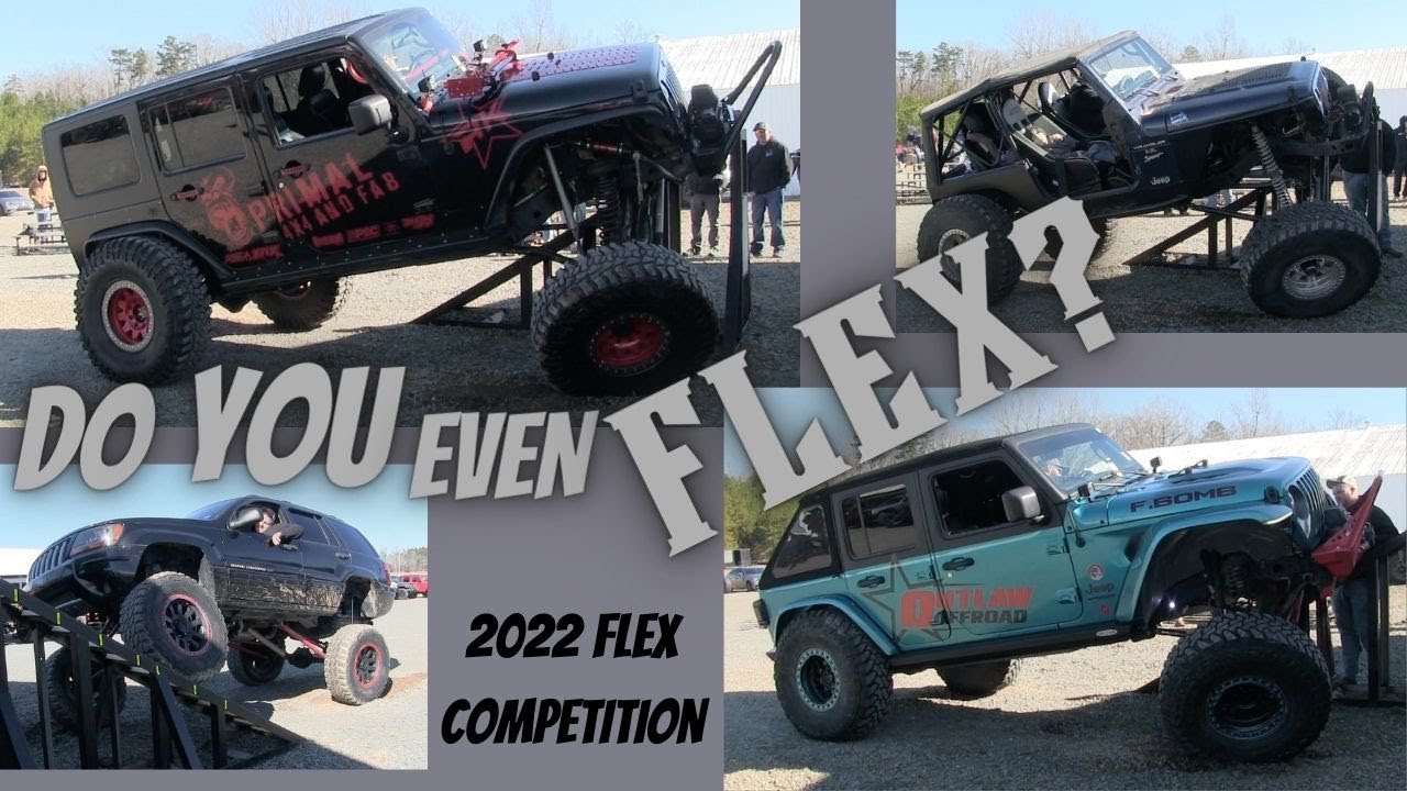 4x4 Flex Competition Hosted by Off-Road Initiative - How Far Can Your Jeep Suspension Flex?