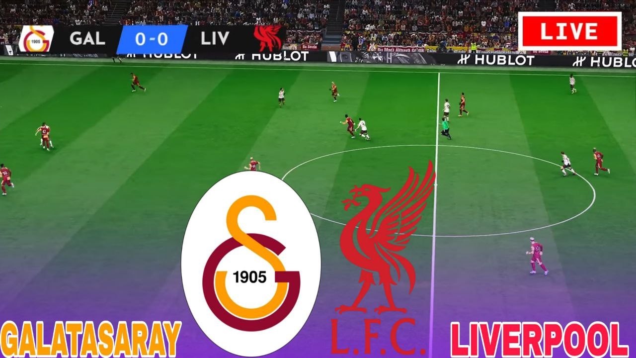 Galatasaray - Liverpool CANLI Şampiyonlar Ligi 2026 Bugünün Maçı Gerçekçi Simülasyon PES 21