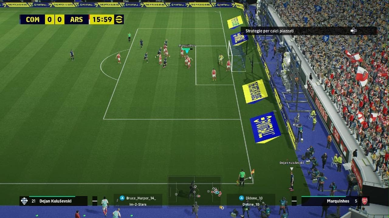 Arsenal vs como coppa Italia girA gr6