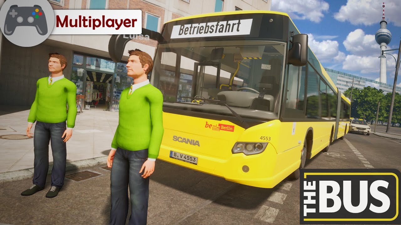 THE BUS Multiplayer | Im Team durch Berlin 🚌 The Bus Simulator #25
