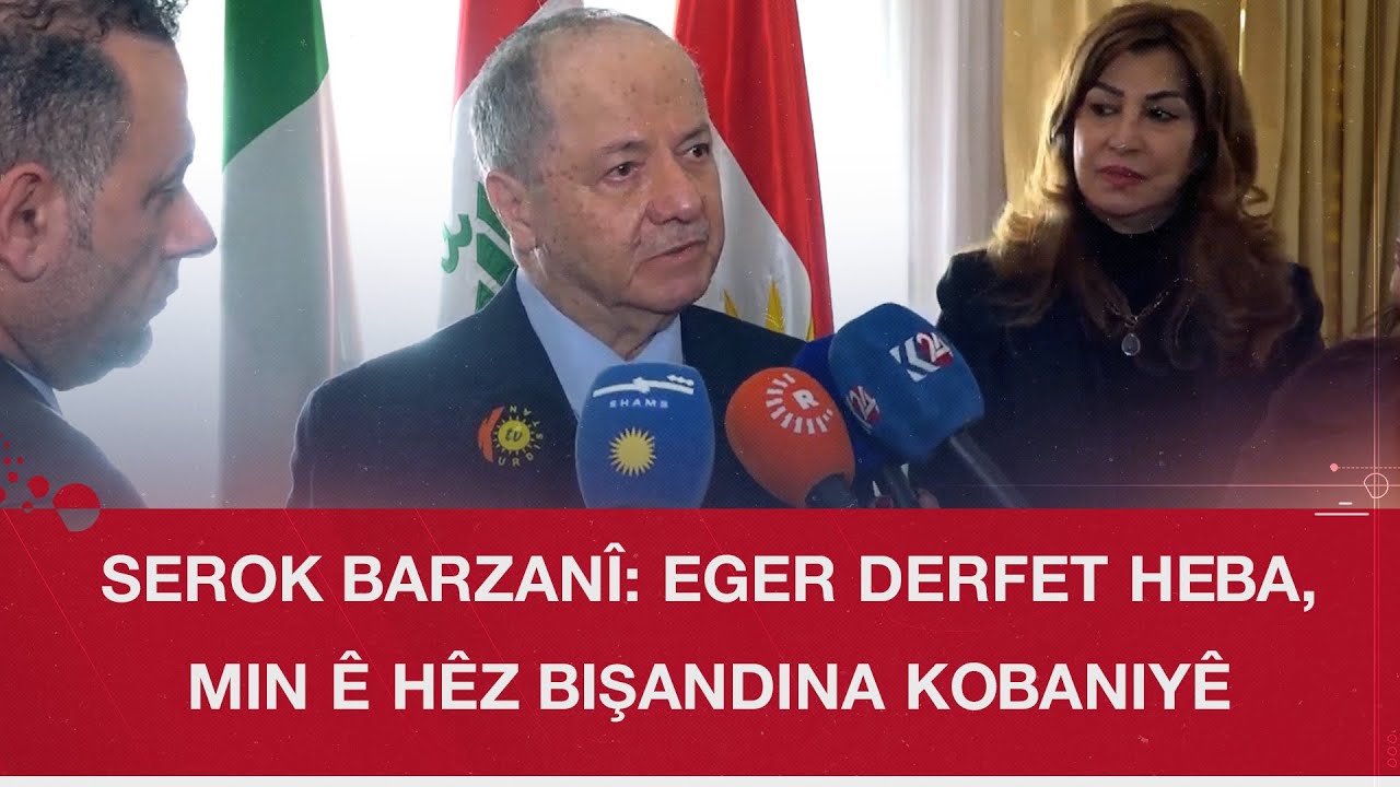 Serok Barzanî: Eger te´da li Kurdan bibe, her tiştî dikin