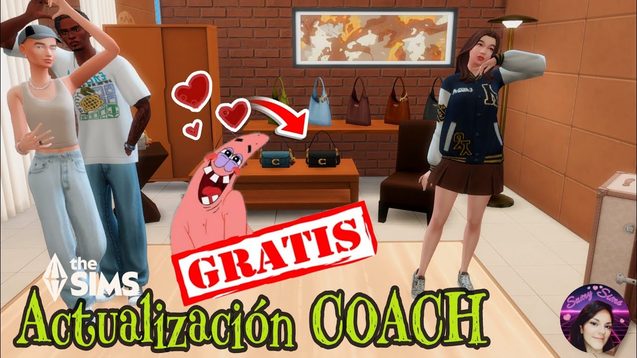 Chusmeando la Actualización de #thesims4 GRATUITA Coach❤️ está GENIAL 🤗
