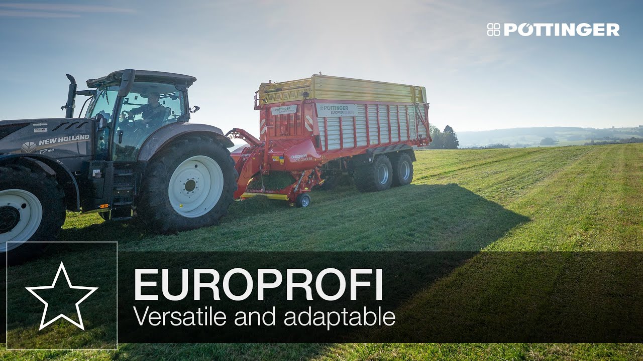 EUROPROFI COMBILINE Multi-purpose rotor loader wagon – Highlights | PÖTTINGER