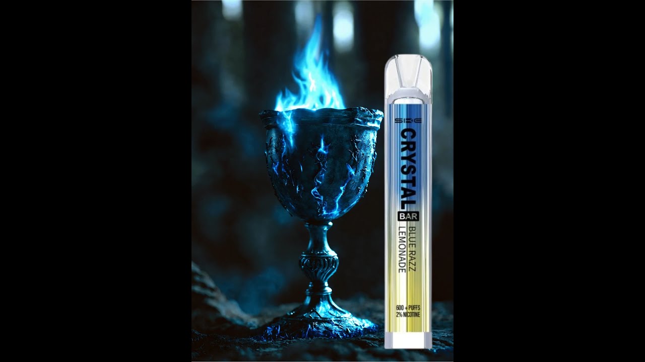 VAPE HEAVEN CRYSTAL Blue Razz Lemonade - jednorazowy