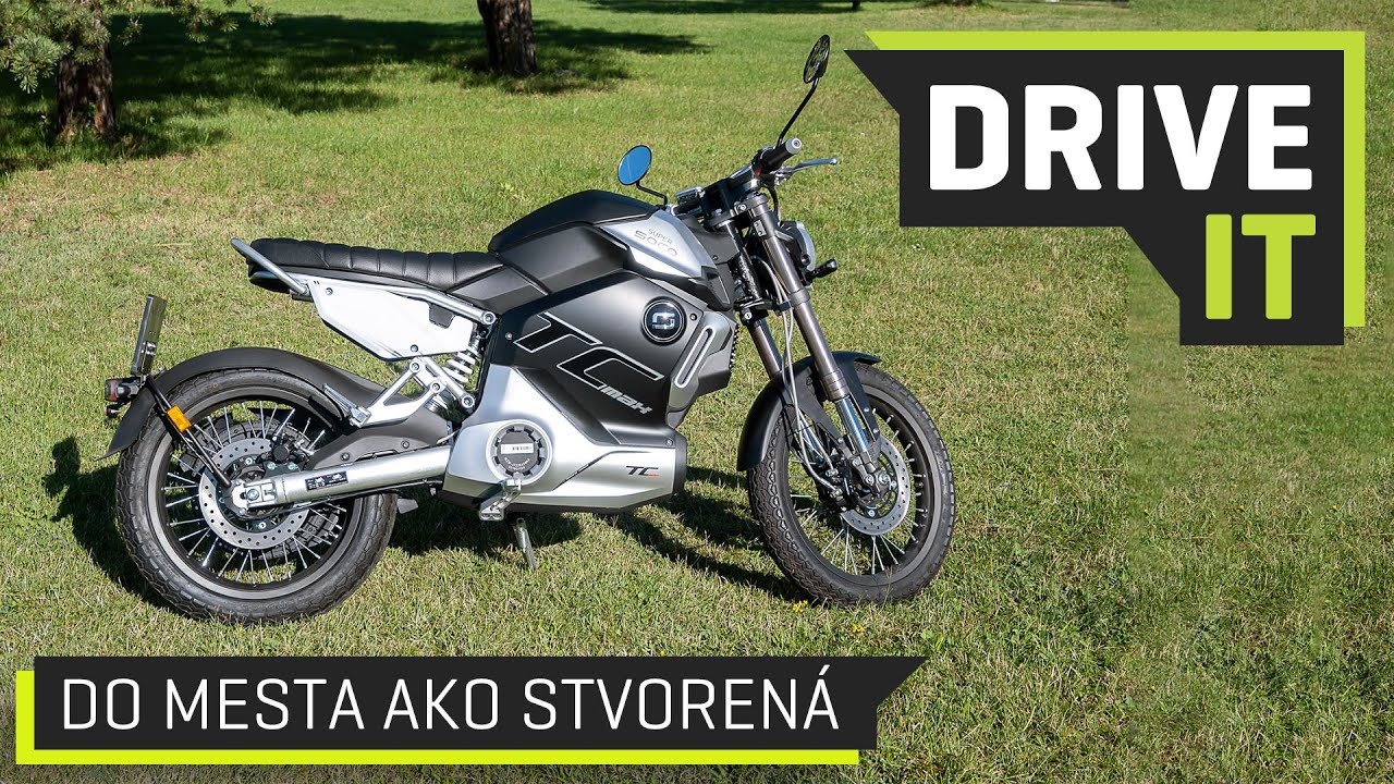 Super SOCO TC Max je elektrická motorka, na ktorú vám stačí vodičák B