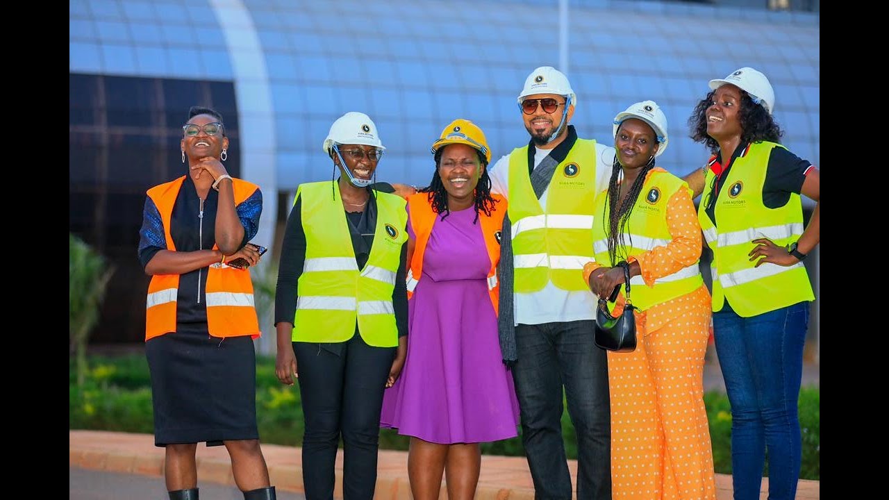 Ramsey Nouah Visits the Kiira Vehicle Plant