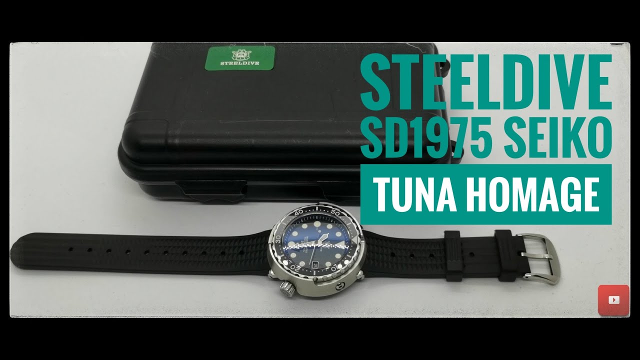 ПОСМОТРИТЕ, прежде чем купить на AliExpress: часы Steeldive SD1975 Seiko Tuna homage #steeldive #...
