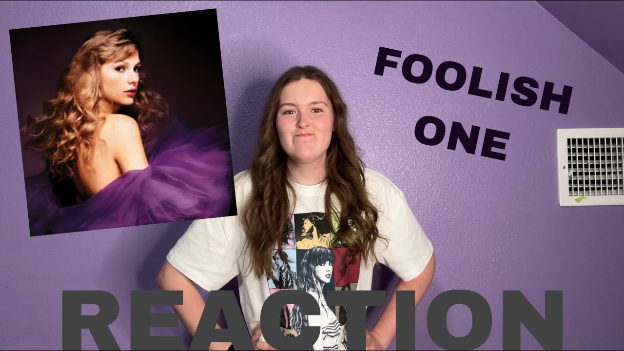 Foolish One Taylor Swift Reaction (Speak Now Vault Track)