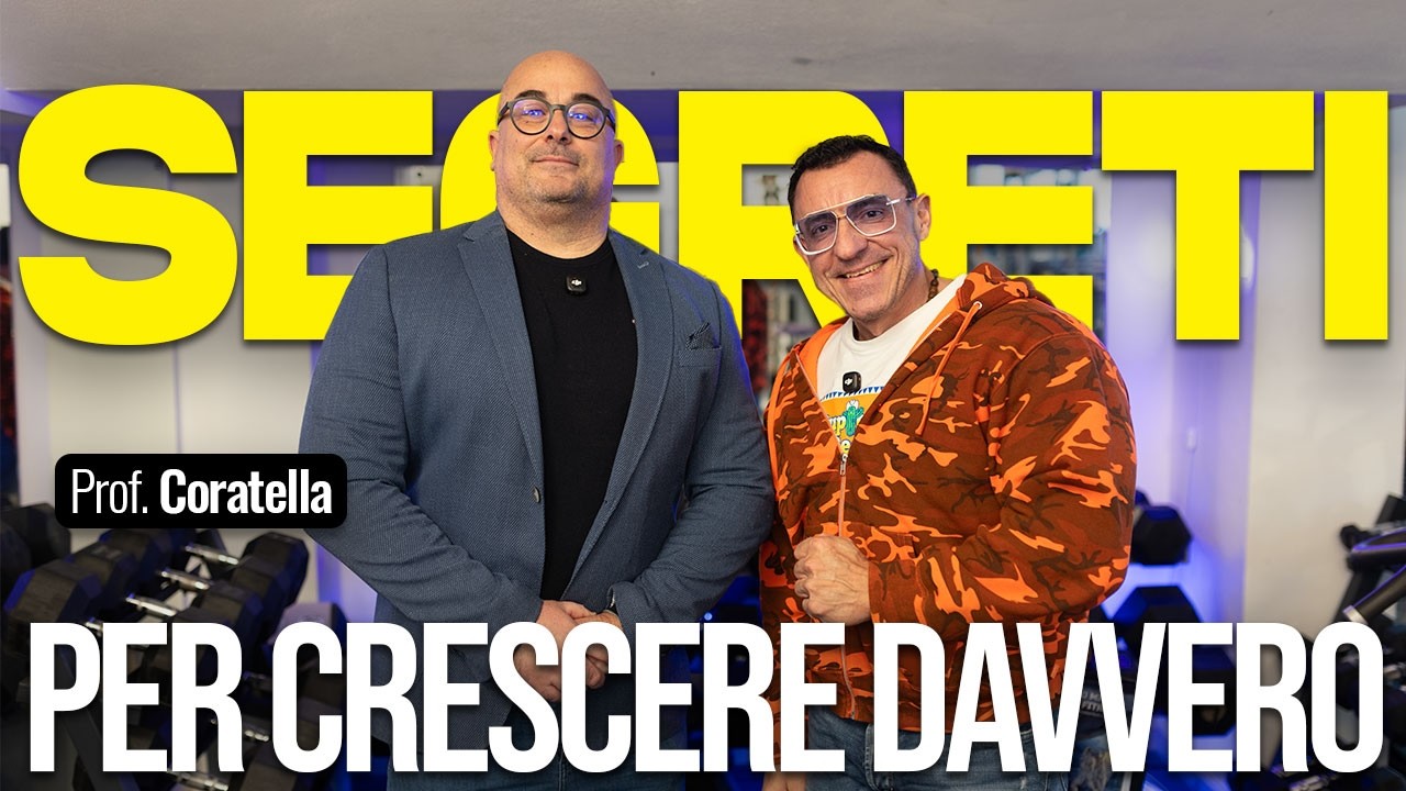 Guida definitiva alla crescita muscolare! - Il Professor Coratella spiega i segreti dell’ipertrofia