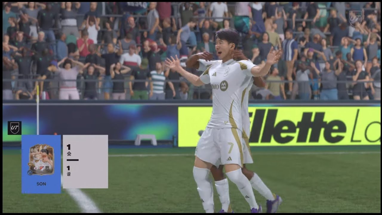 FC26 - 스쿼드 배틀 - LAFC 손흥민 역습 골~ 멋진 삼각 패스