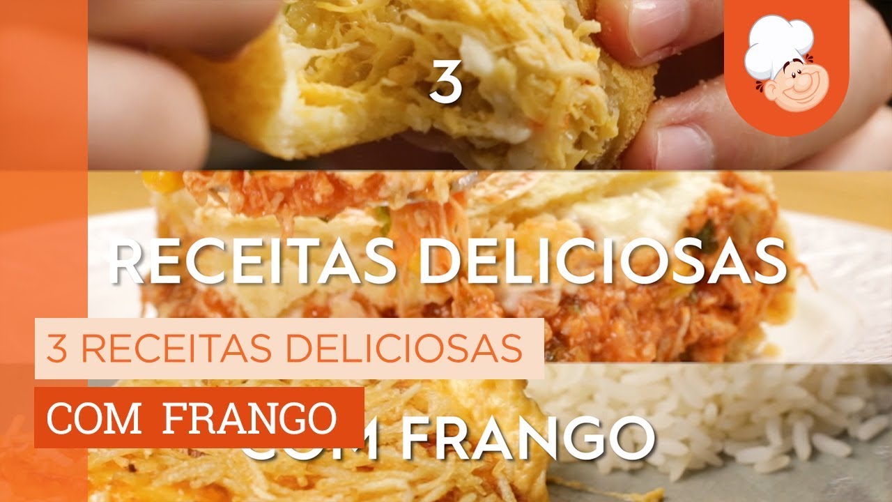 3 receitas deliciosas com frango — Receitas TudoGostoso
