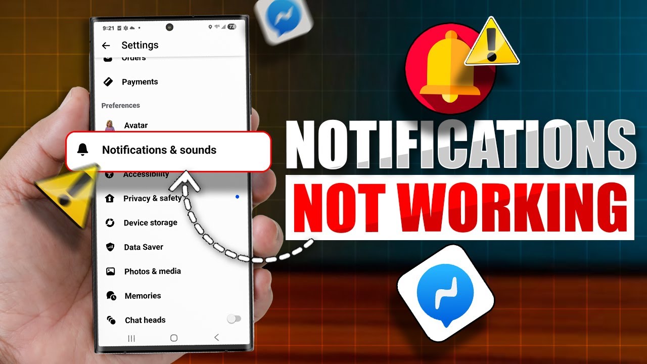 How To Fix Facebook Messenger Notifications Not Working!