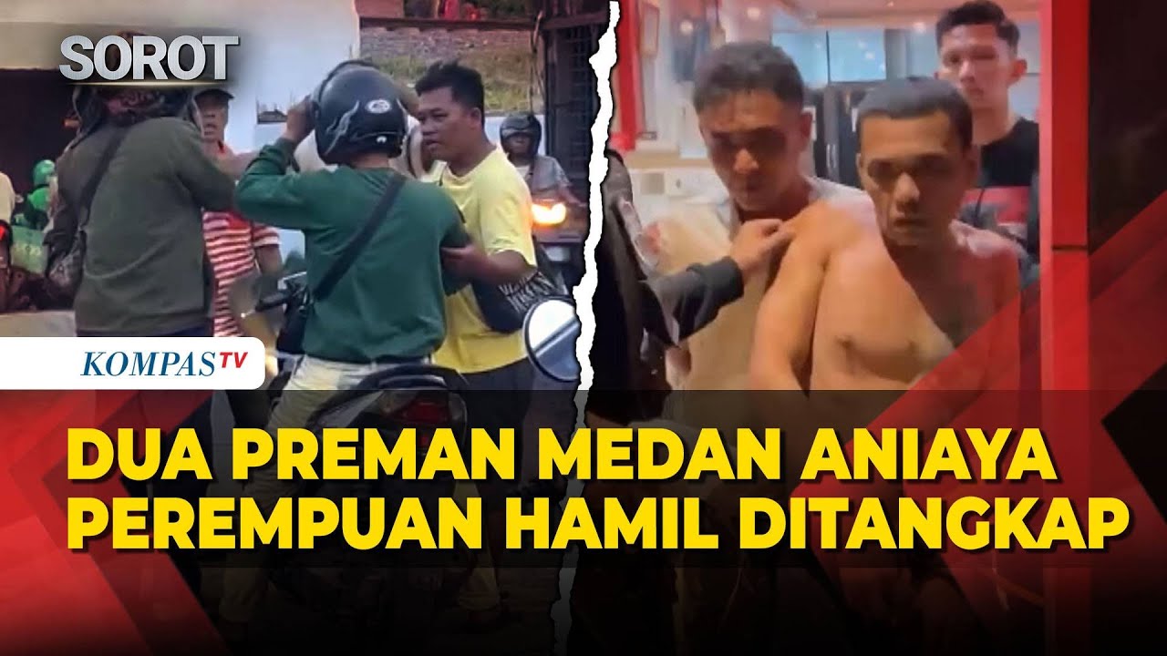Aniaya Perempuan Hamil, Dua Preman Berpistol di Medan Berhasil Ditangkap Polisi