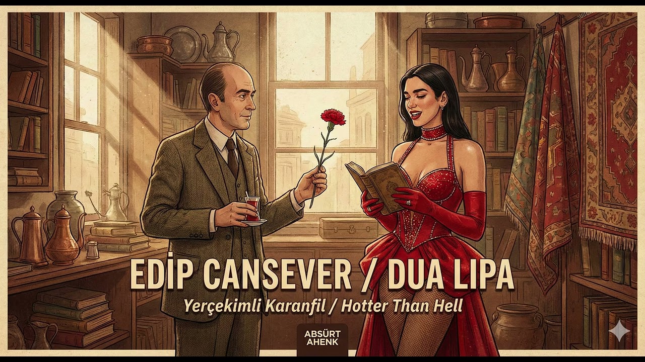 Edip Cansever x Dua Lipa - Yerçekimli Karanfil (Hotter Than Hell Cover) | Absürt Ahenk