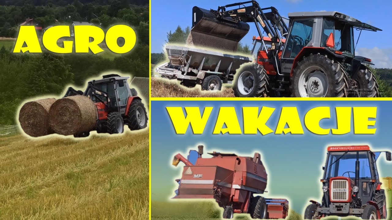 🔥AGROWAKACJE 2022 w GR Kowalczyk🔥 Żniwa & Wapnowanie ☆ MF ☆ Zetor ☆ Ursus