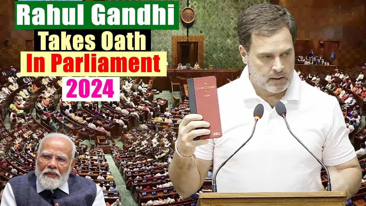 Rahul Gandhi's Takes Oath As Member Of The 18th Lok Sabha Raebareli MP 2024 | Uttar Pradesh | INC