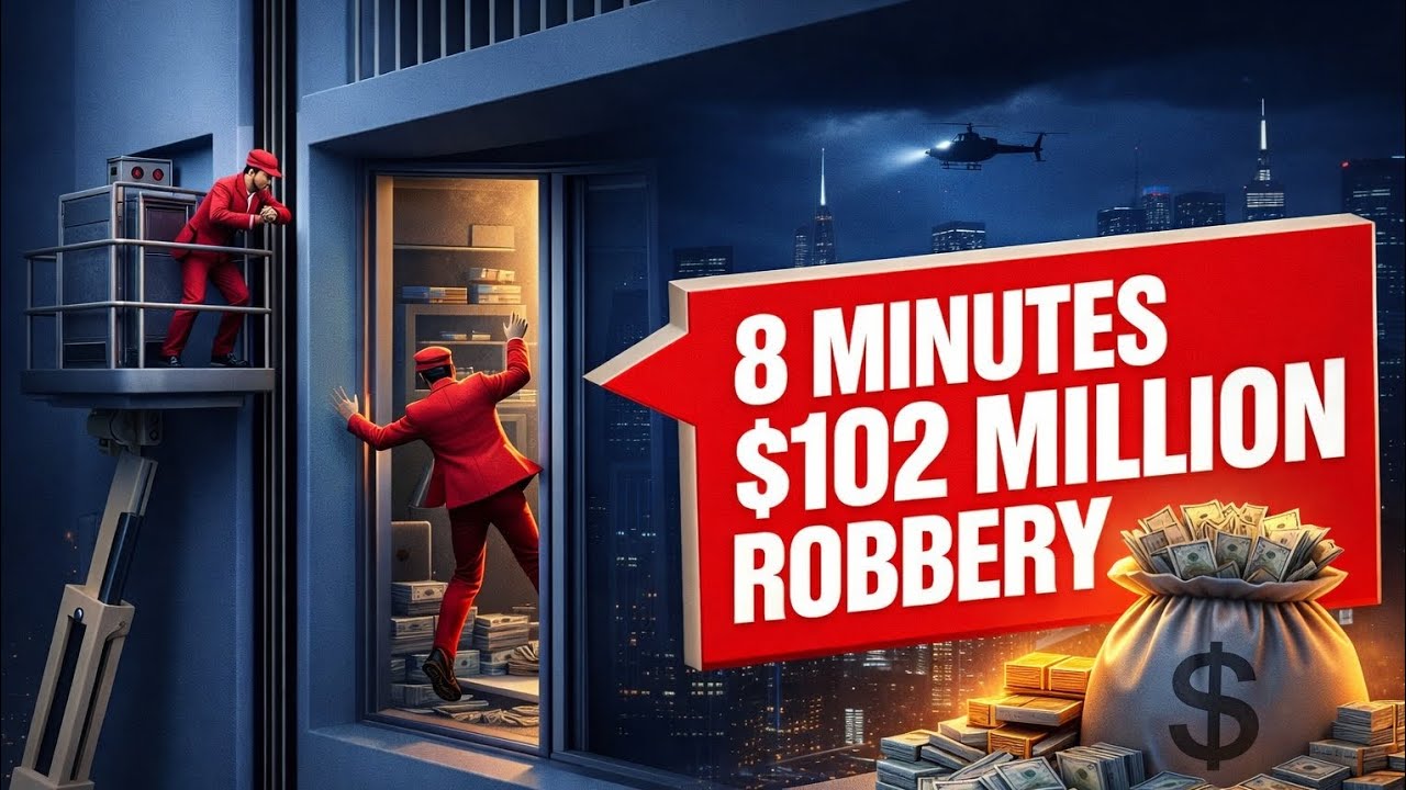 INSANE $102 MILLION HEIST Pulled Off in Just 8 Minutes!