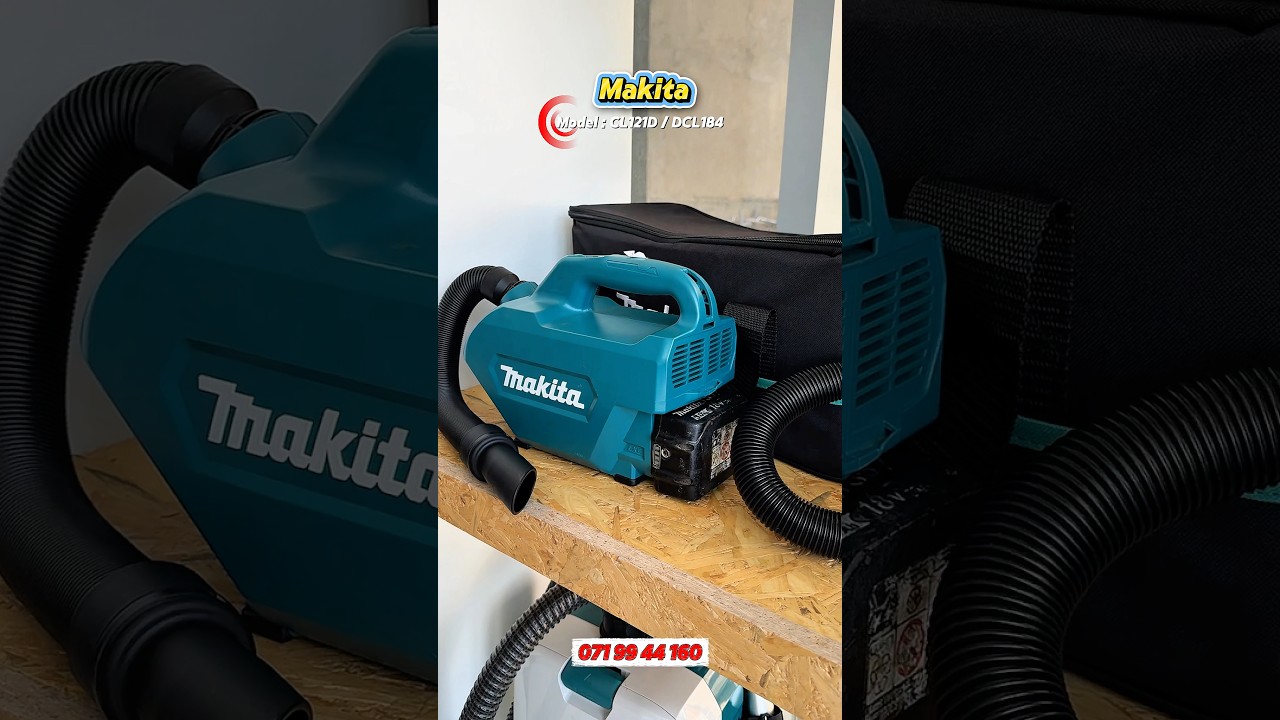 Makita CL121D | Makita DCL184 |  Car Cleaner 12V 18V | ម៉ូទ័របូមក្នុងឡាន