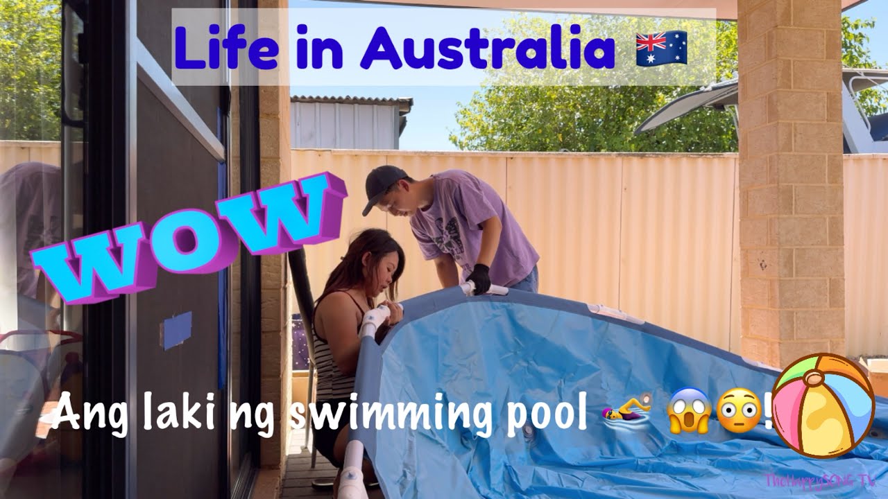 Pinoy in Australia 🇦🇺 | Day Off Be Like | Swimming Pool | Summer in Australia