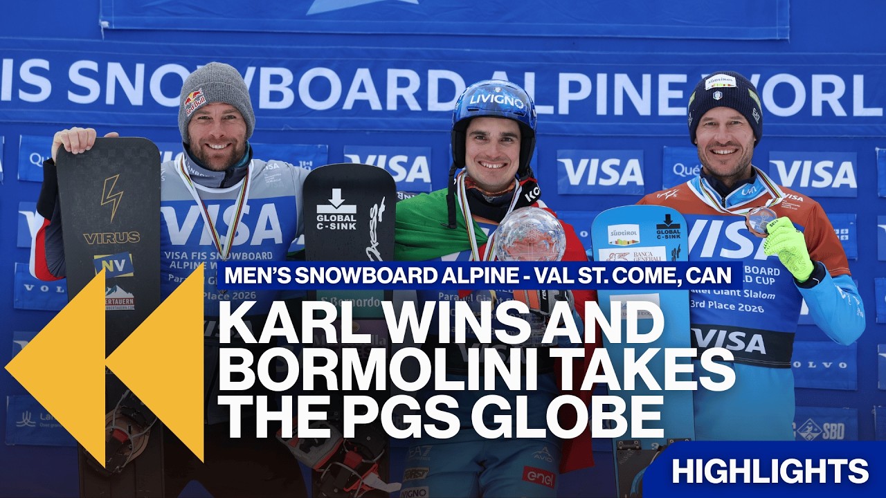 Karl wins, Bormolini takes the globe at season final 2025-26 | Highlights | FIS Snowboard