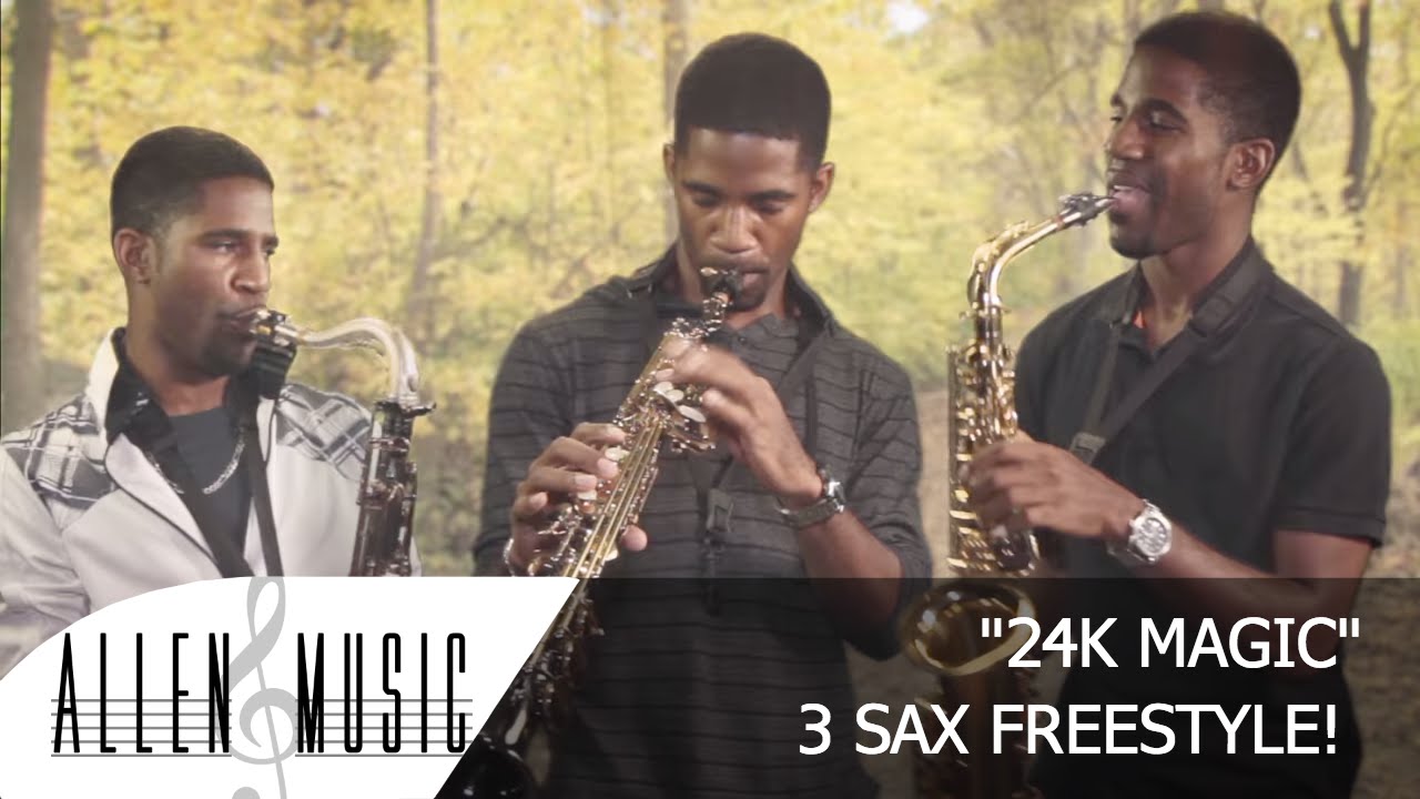 24K Magic - Bruno Mars (Freestyle Saxophone)