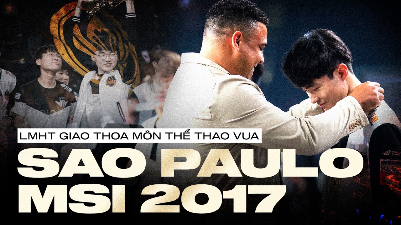 TRƯỚC THỀM FIRST STAND SAO PAULO | KHI LMHT GIAO THOA MÔN THỂ THAO VUA