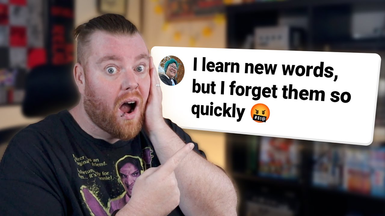 Stop Forgetting New Words In English!