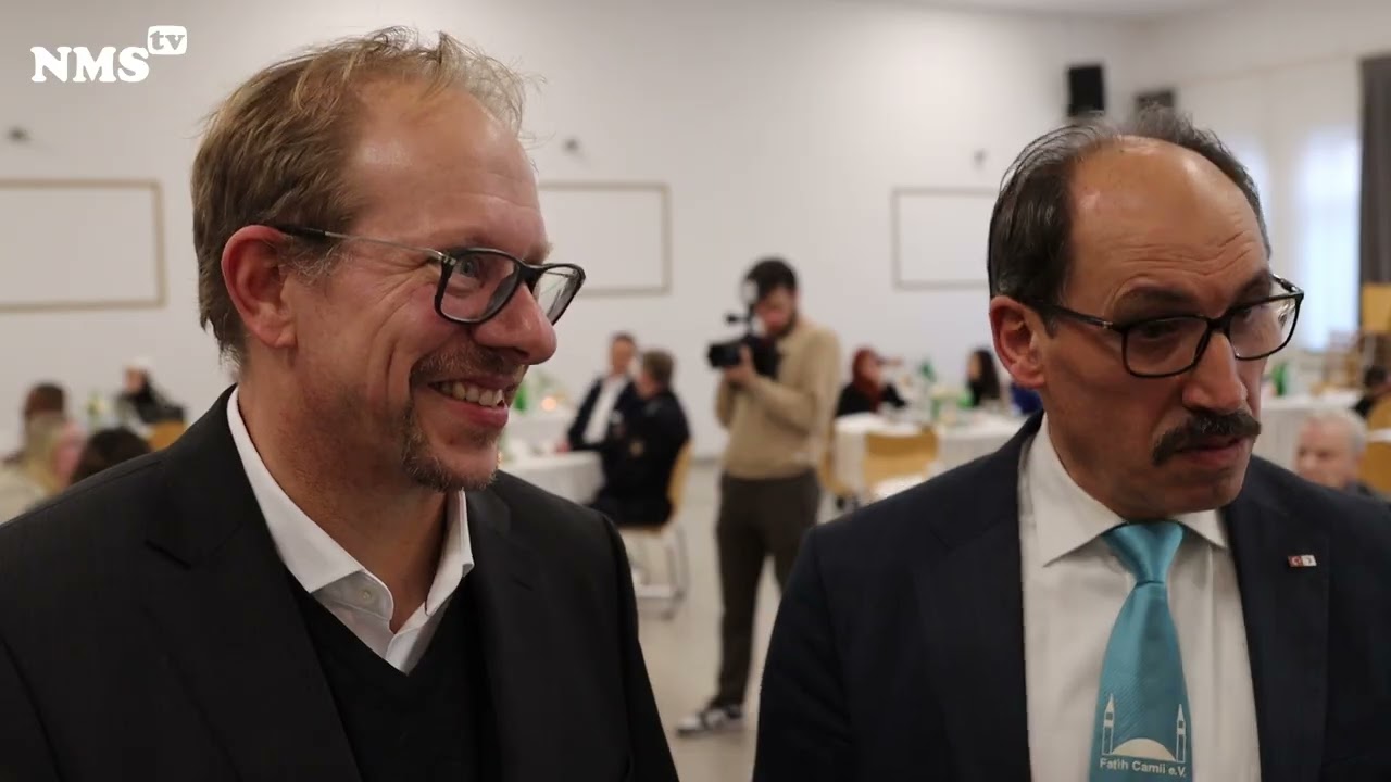 Der Iftarempfang der Islamischen Gemeinde Neumünster und der SCHURA Schleswig-Holstein