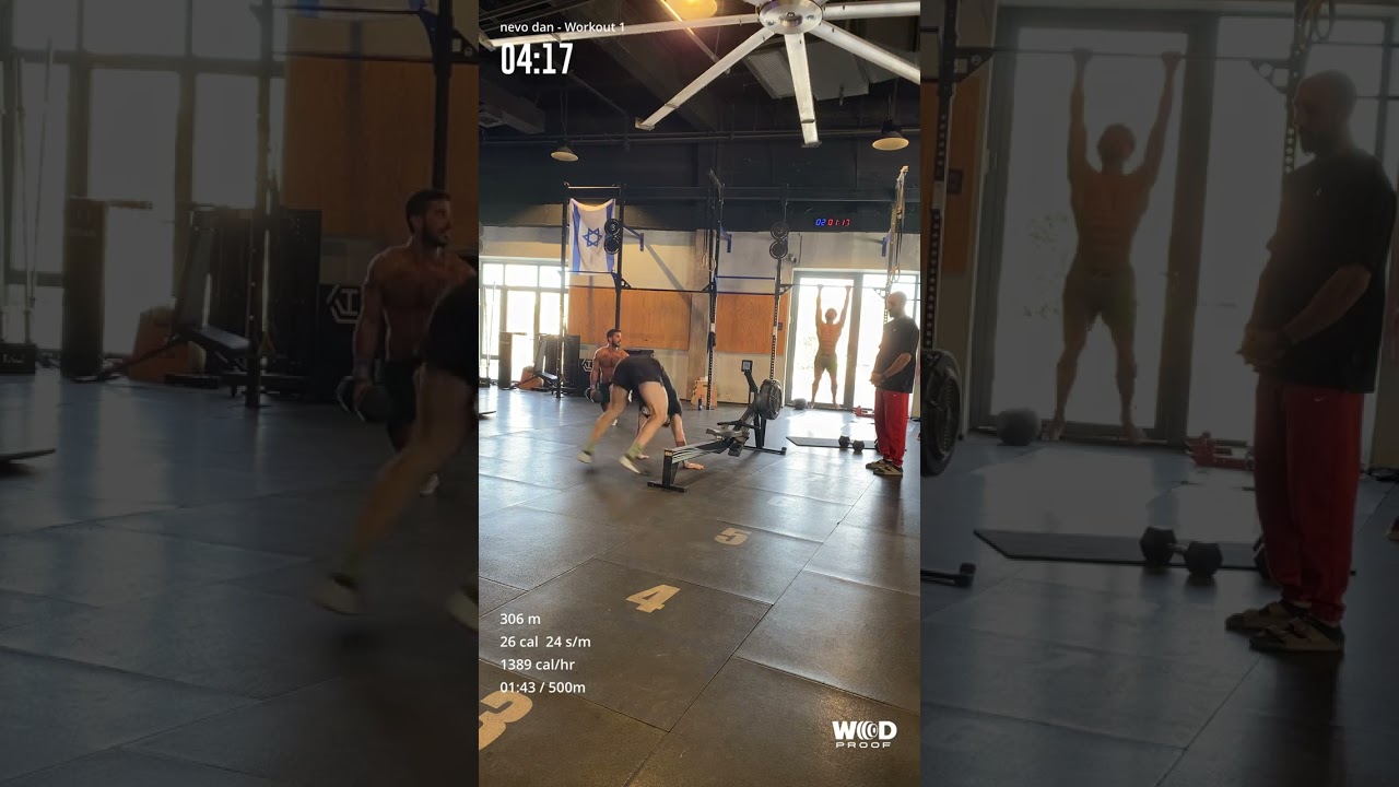 Athens throwdown workout 1- Nevo dan- Israel