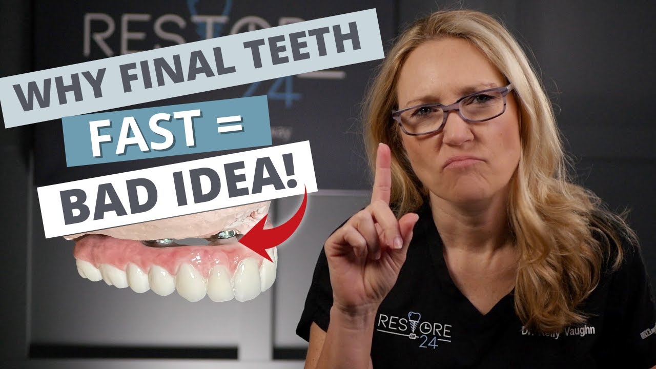 The TRUTH about 24 Hour Permanent Teeth