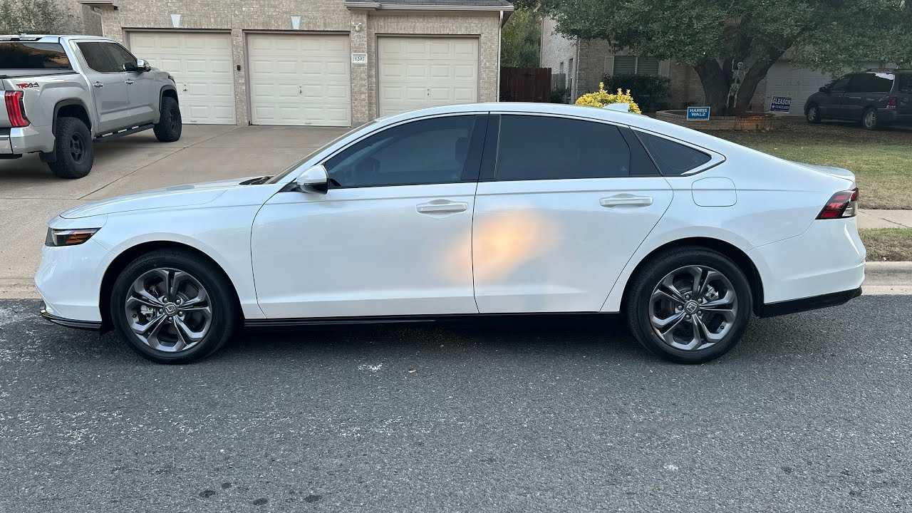 Project Lily 2024 Honda Accord Hybrid EX-L. Sound deadening, seat tilt, cargo liner, leather coating