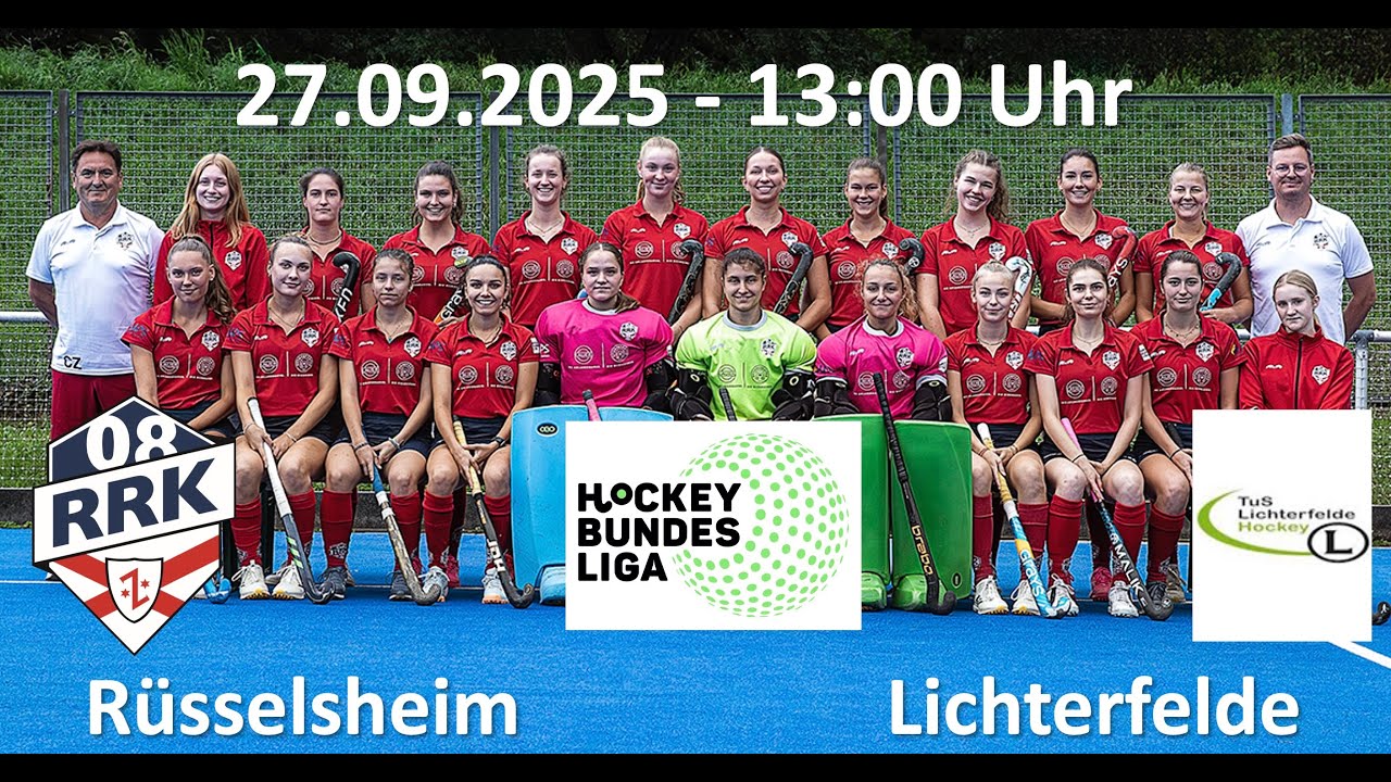 2. Bundesliga Hockey - Damen - Feld - Gruppe Süd - Rüsselsheimer RK vs. TuS Lichterfeld